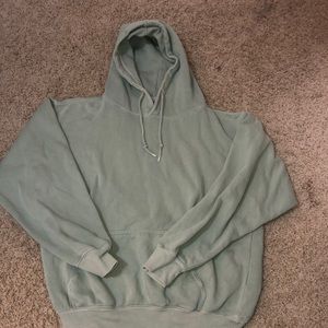 Green Brandy Melville Hoodie